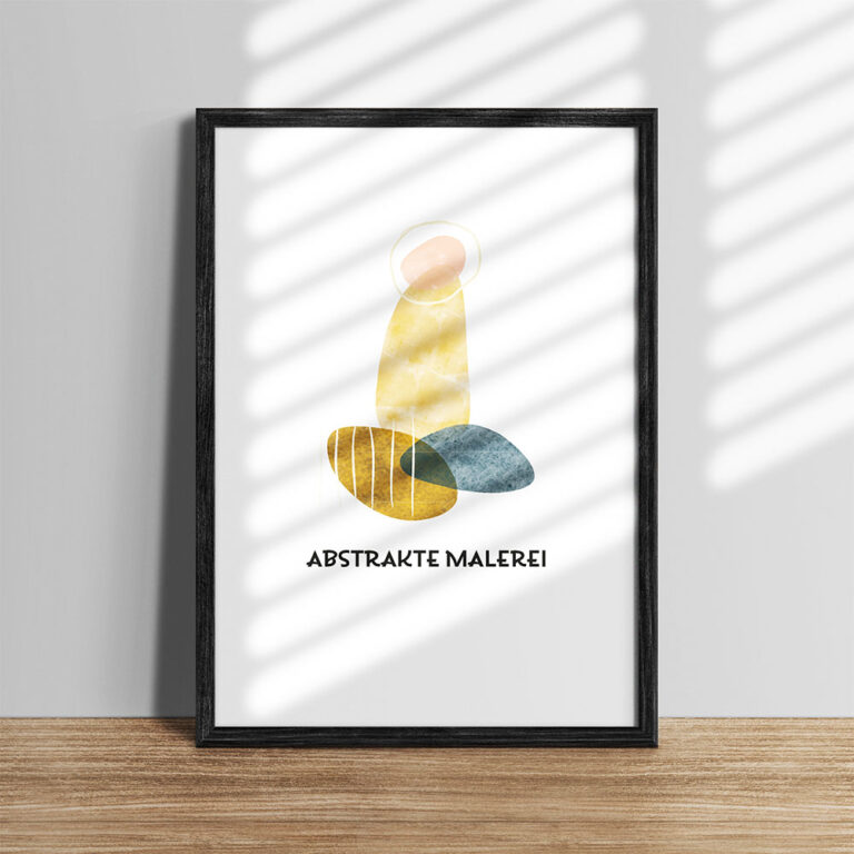 Kunst mit Penis - Abstrakte Malerei